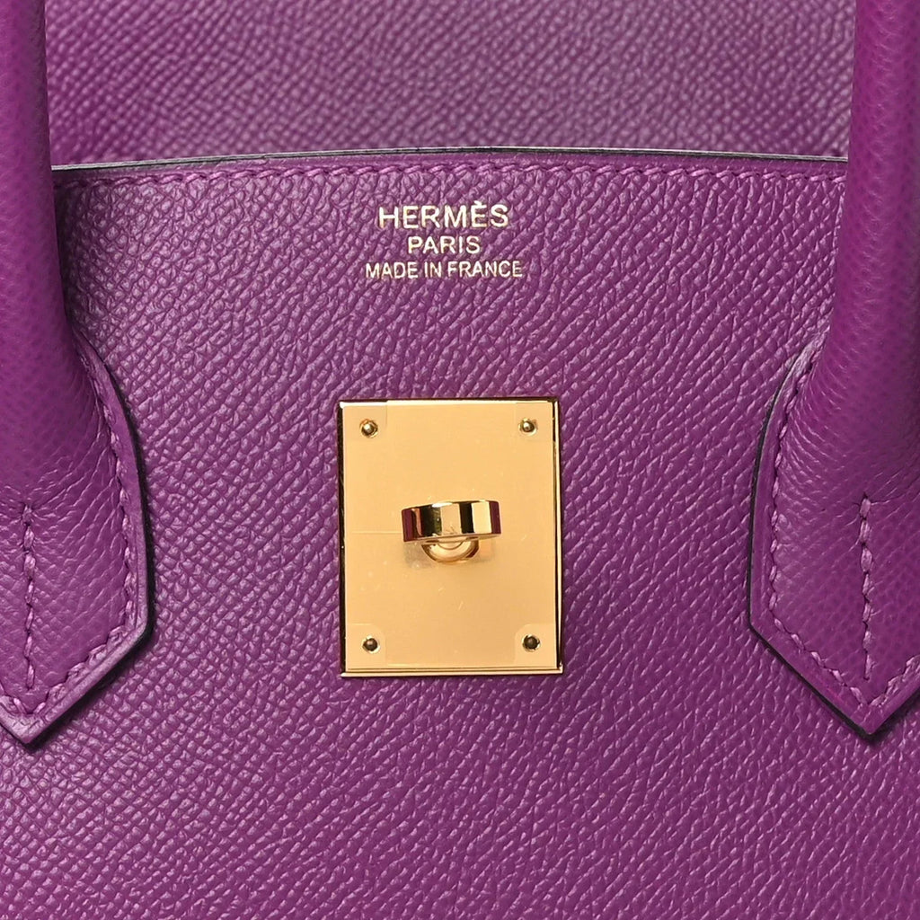 Birkin bag made of extremely Epsom Birkin 35 Anemone