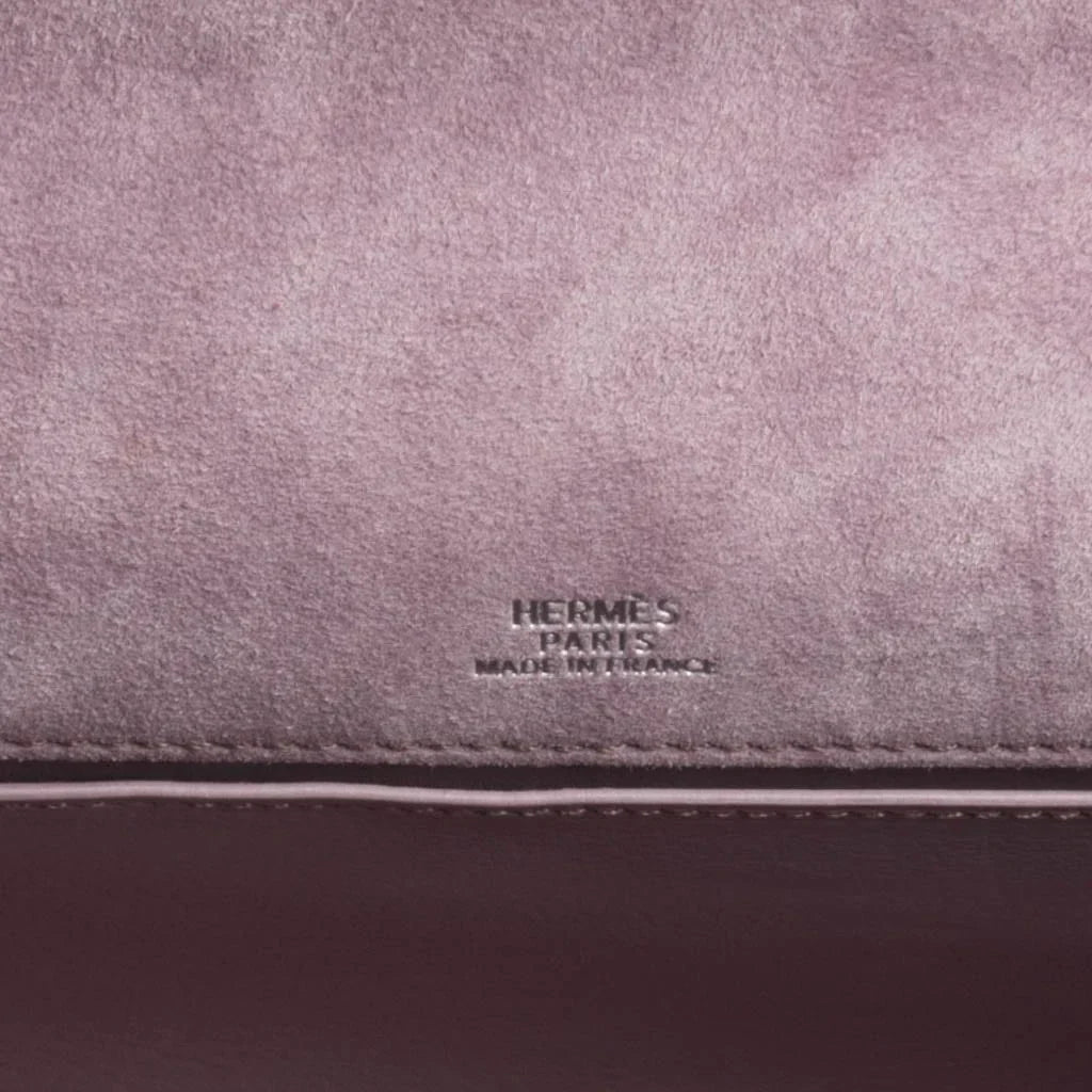 Kelly Pochette Lilac Doblis Suede Palladium