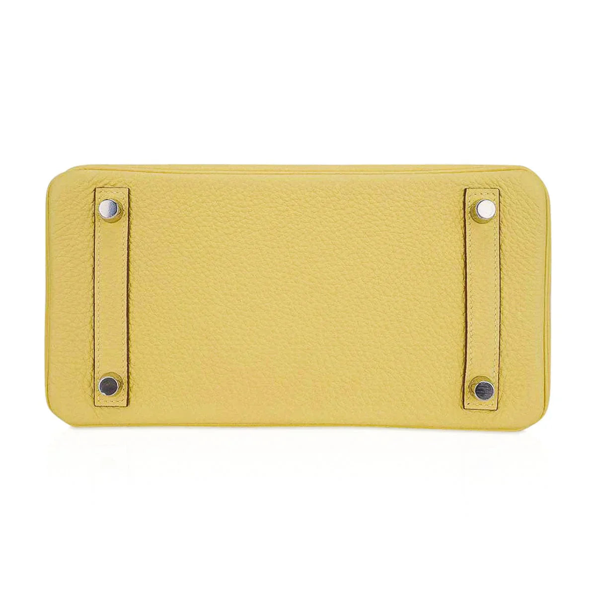 Birkin 25 Bag Jaune Poussin Togo Leather with Palladium Hardware