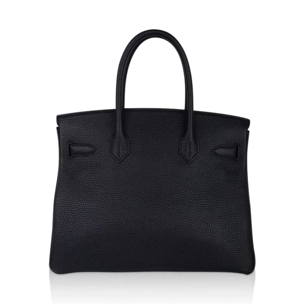 Birkin 30 Bag Black Togo Leather with Rose Gold Hardware